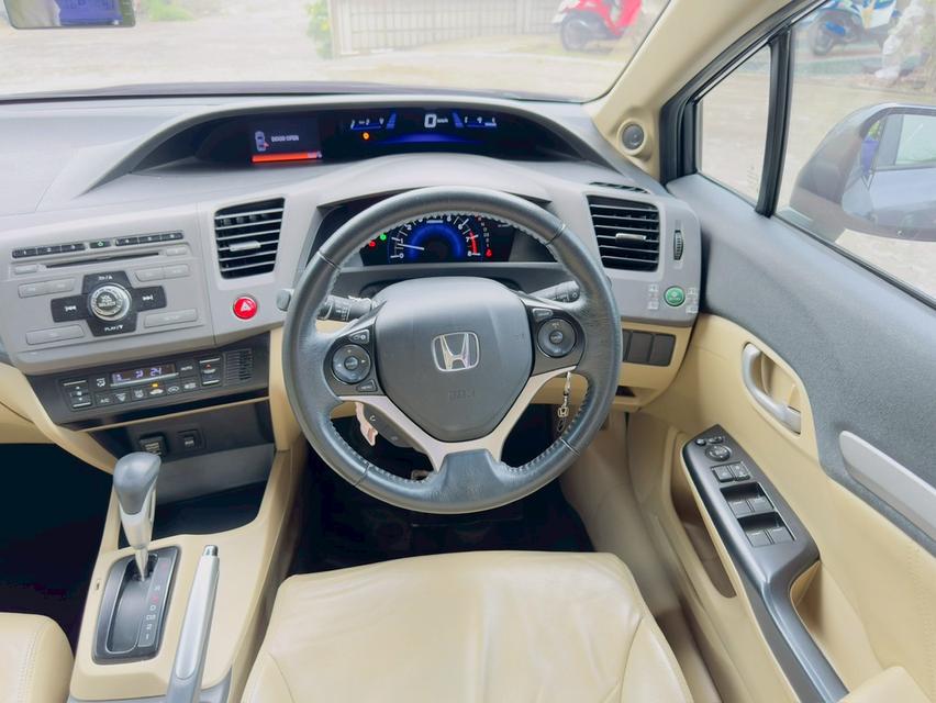 ✅มือหนึ่งออกป้ายแดง HONDA CIVIC 1.8 E i-Vtec ปี 2013 13