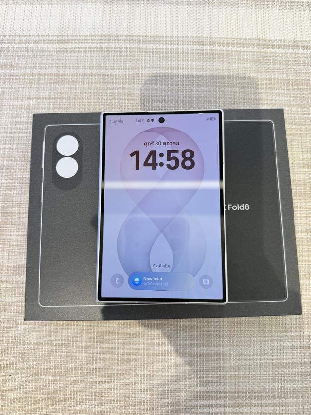 Samsung Fold 8 สีขาวเครื่องสวยมีประกันศูนย์ ผ่อนบัตรประชาชนใบเดียวได้ค่ะ รูปที่ 6