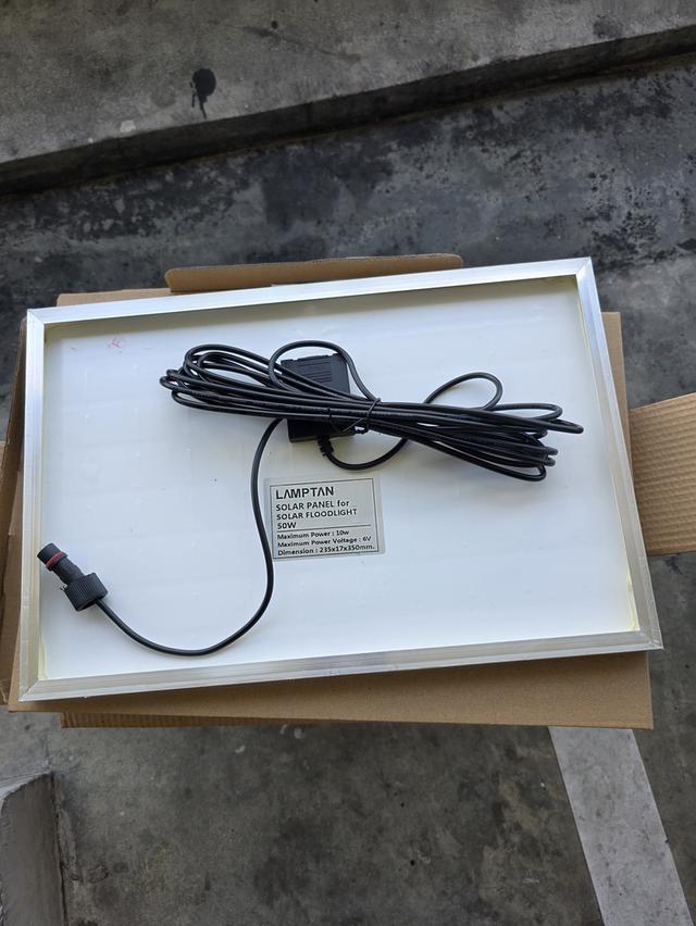 ไฟ Solar ยี่ห้อ Lamptan 50w ของใหม่ ๆ เดิมๆ พร้อมกล่อง ขายขาดทุนให้ครับ พร้อมส่ง รูปที่ 12