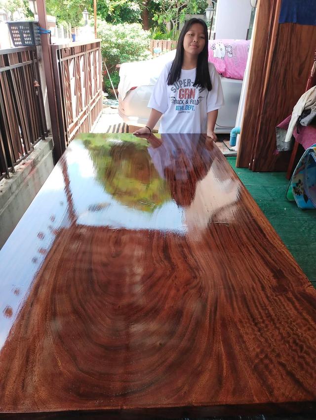 ไม้แผ่นเดียว ไม้แท้ 100cmx200cm หนา 5 cm รูปย่อยที่ 2