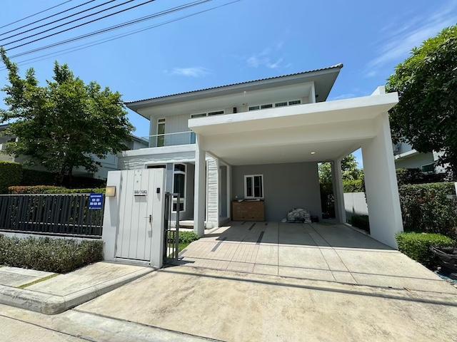 MHR98 บ้านสวยพร้อมอยู่ ฟังก์ชันครบ 4 นอน 4 น้ำ มีสนามหญ้าใหญ่หลังบ้าน ฟรีอินเทอร์เน็ตและบริการดูแลสวน ทำเลดีที่สุดในย่านบางนา 1