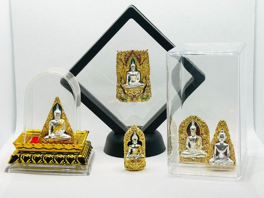 พระพุทธศิลป์ เบญจภาคี เนื้อเงิน รูปที่ 19