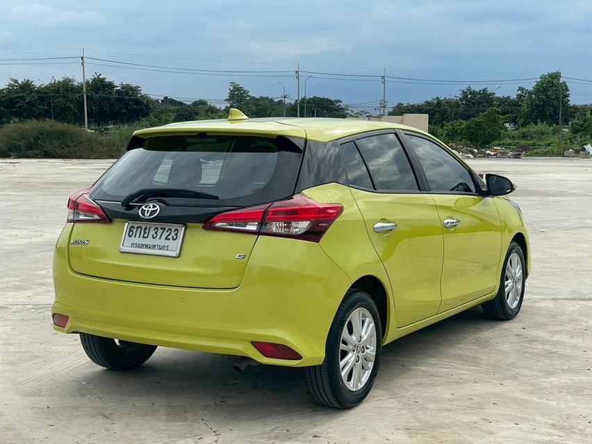 TOYOTA  YARIS  1.2 G TOP Y 17  HACTHBACK สีเขียว 5