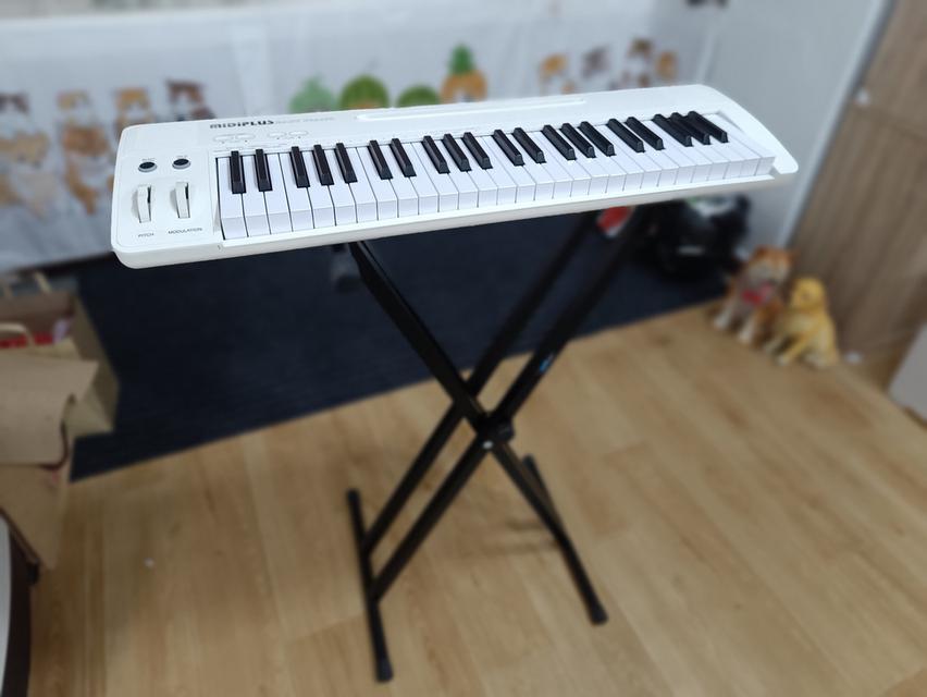 คีย์บอร์ดดนตรีไฟฟ้า MIDIPLUS easy piano พร้อมขาตั้ง