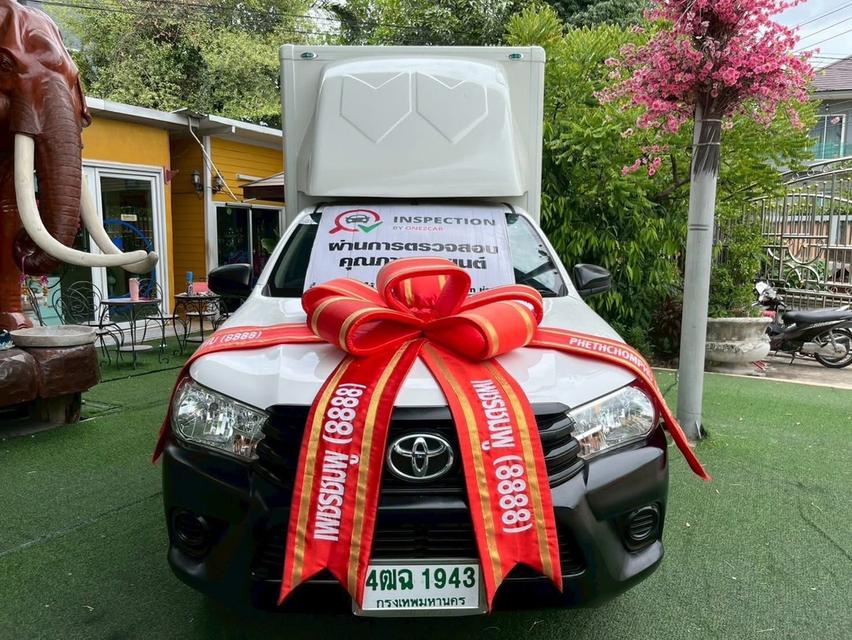 TOYOTA REVO SINGLECAB   เครื่อง2.4cc.เกียร์ธรรม  ปี 2019 รถกระบะตู้บรรทุกCARGO-BOX  สภาพสวย พร้อมใช้งาน! ไมล์แท้100%คะ 