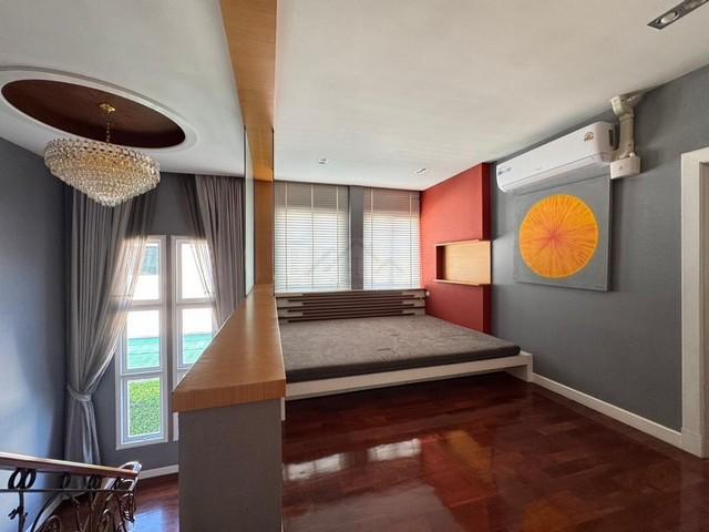 ขายบ้านเดี่ยว 2ชั้น 200 ตรว. หมู่บ้านเพอร์เฟค มาสเตอร์พีช พระราม9 มีสระว่ายน้ำ พร้อมเรือนรับรอง ใกล้มหาวิทยาลัยสแตมป์ฟอร 6