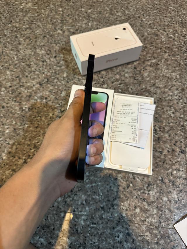 ขายไอโฟน14PlusสีSpace Gray128กิ๊กสูนTrueยกกล่องอุปกรยังไม่แกะมีใบเสร็จครบๆใช้งานดีทุกๆฟังชั่นถูกๆ 6