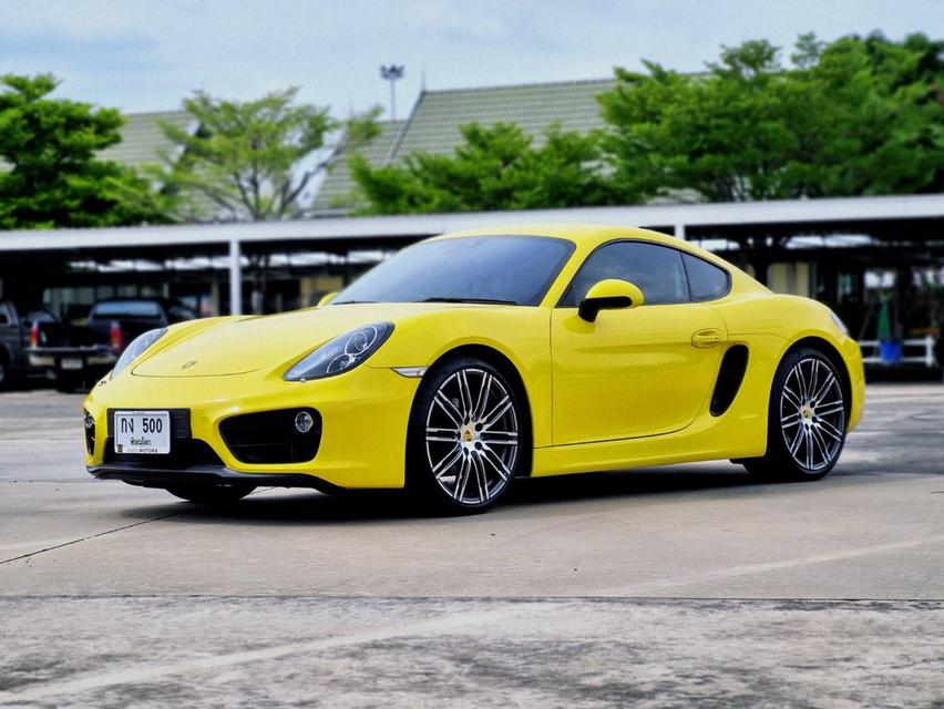 Porsche Cayman(981) ปี 2016 ไมล์ 52,xxx km