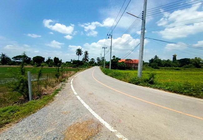 ขายที่ดิน นครชัยศรี นครปฐม ใกล้วัดกลางบางพระ เนื้อที่ 13-1-76.7 ไร่ 3