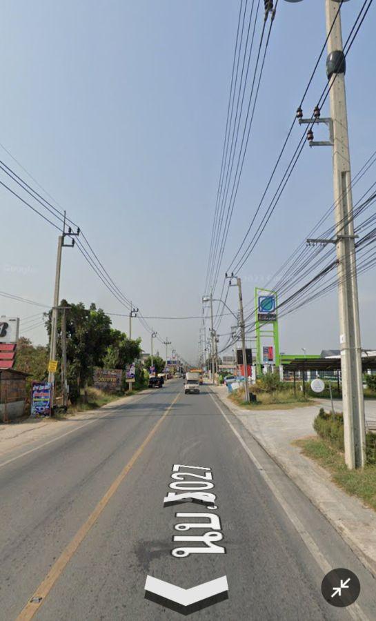 ที่ดินติดถนน5027ไทรน้อย-วัดต้นเชือก เหมาะทำการค้า,โชว์รูม 2