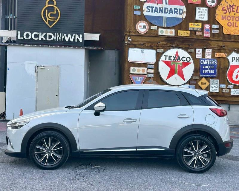 รหัสรถ QT3433 Mazda CX-3 2.0S Skyactiv เกียร์ออโต้ สีขาวพิเศษจาก Mazda ปี 2015 6
