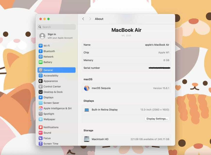 MacBook Air M1 2020 13-inch สภาพสวยไร้รอย อุปกรณ์ ครบยกกล่อง 8