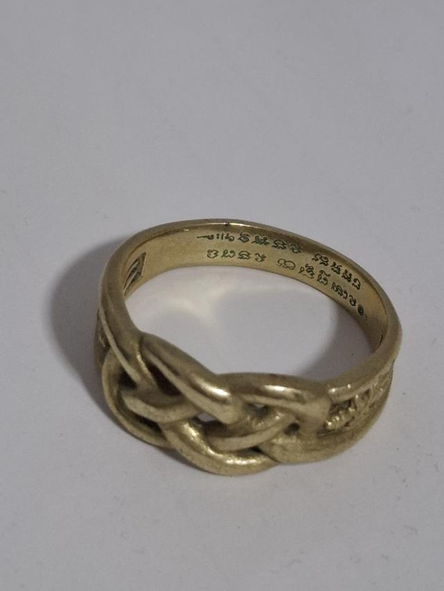 แหวนไอ้ไข่ รุ่นเจริญทรัพย์ 2561 ทองเหลืองไซด์. 22 รูปที่ 4