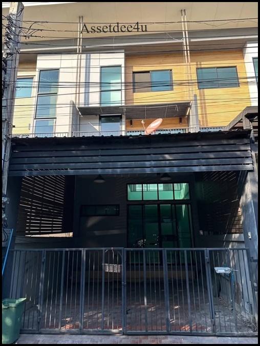 AT603 ให้เช่าทาวน์โฮม 3 ชั้น อีโค สเปซ บางนา เลียบวงแหวนกาญจนา เลี้ยงสัตว์เล็กได้ ใกล้เมกาบางนา 9