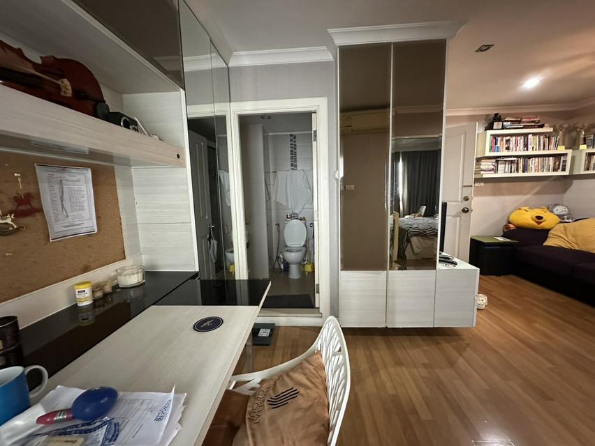 ให้เช่า คอนโด 1 นอน ลุมพินี เพลส พระราม 9 รัชดา ใกล้ MRT พระราม 9 เฟอร์ครบ 38 ตรว 14 ชั้น 3