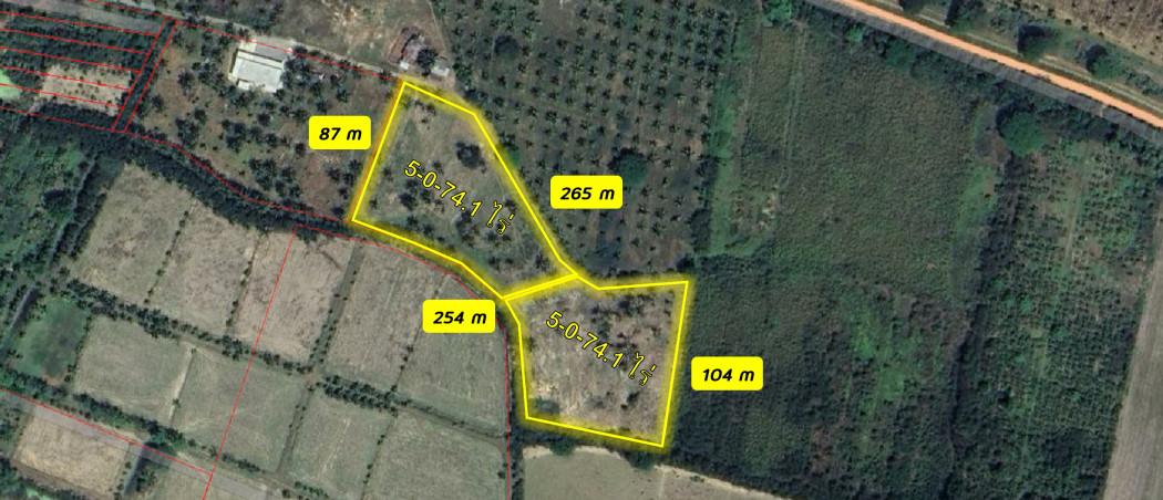 ขายด่วน ที่ดินเปล่า ใกล้เมือง ใกล้ทะเล ต.บ่อนอก อ.เมืองประจวบ ห่างถนนเพชรเกษมเพียง 400 เมตร 1