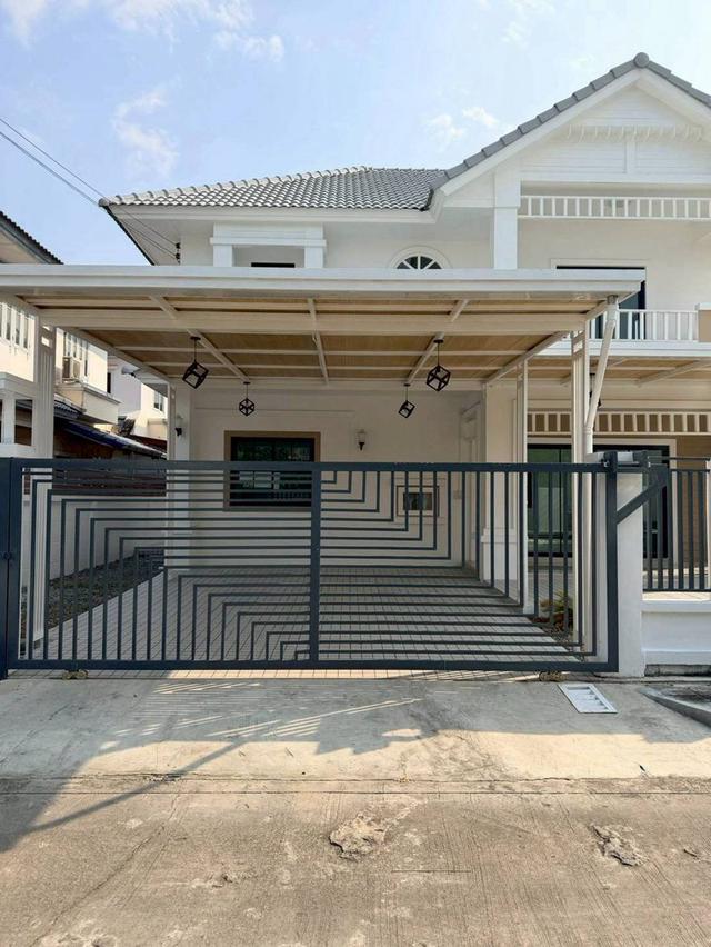 ♥️หมู่บ้านจิรกานต์1ไทรน้อย บางบัวทอง ♥️บ้านเดี่ยว 2 ชั้น หลังมุมถนนเมน ไทรน้อย บางบัวทอง ฝั่งตรงข้ามโกบอลเฮ้าส์ มีรปภ ตลอด24 ชั่วโมง 2