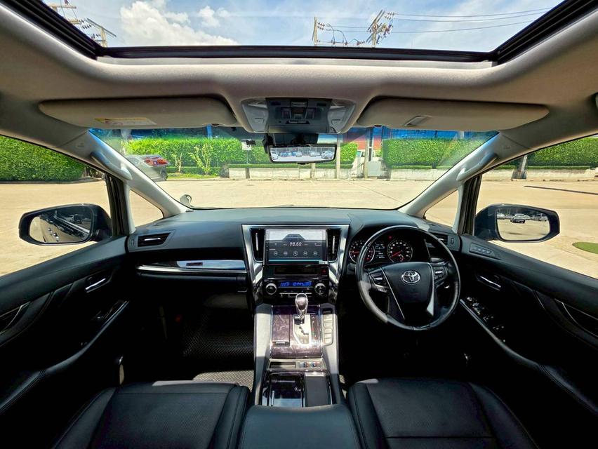 #TOYOTA #ALPHARD 2.5 SC Package ปี 2021 สีดำ วิ่งน้อย ประวัติศูนย์โตโยต้าครบกริบ สภาพพร้อมใช้งานทันที! รูปที่ 9