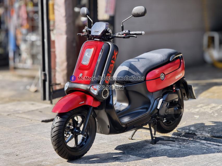 Qbix 125 2017 รุ่นTOP ABS วิ่ง6000โล กุญแจรีโมท รถบ้าน เล่มชุดโอนครบ NO1350
