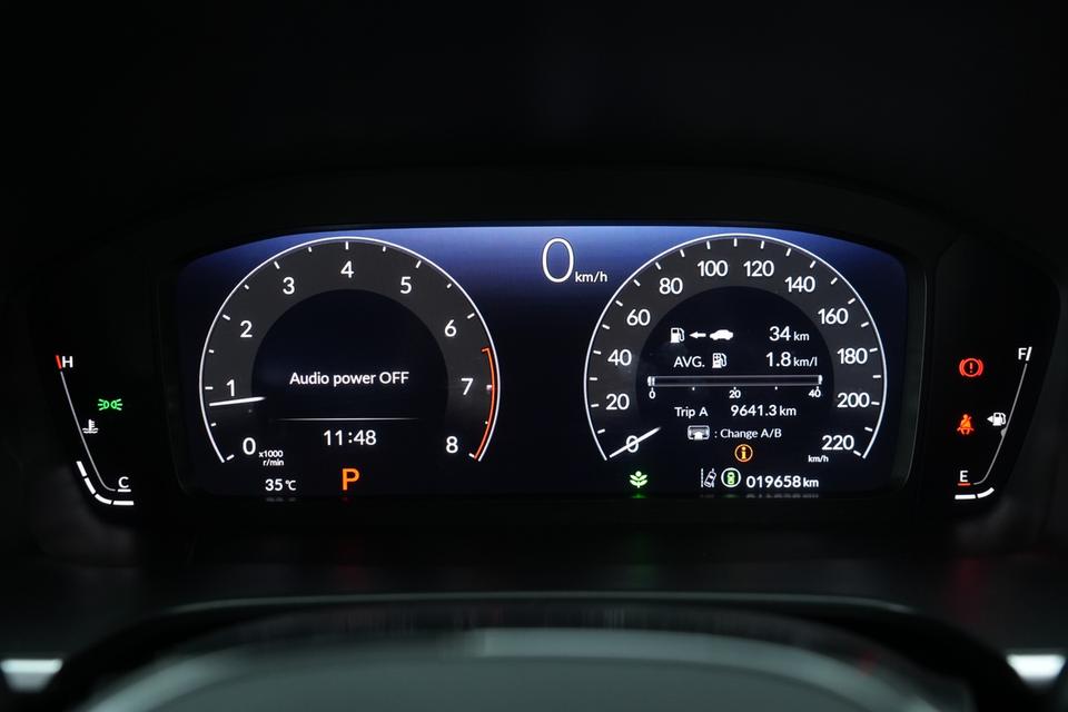 2023 Honda CR-V 1.5 TURBO EL 4WD SUV AT สีเทา ไมล์ 19658 กม. 19
