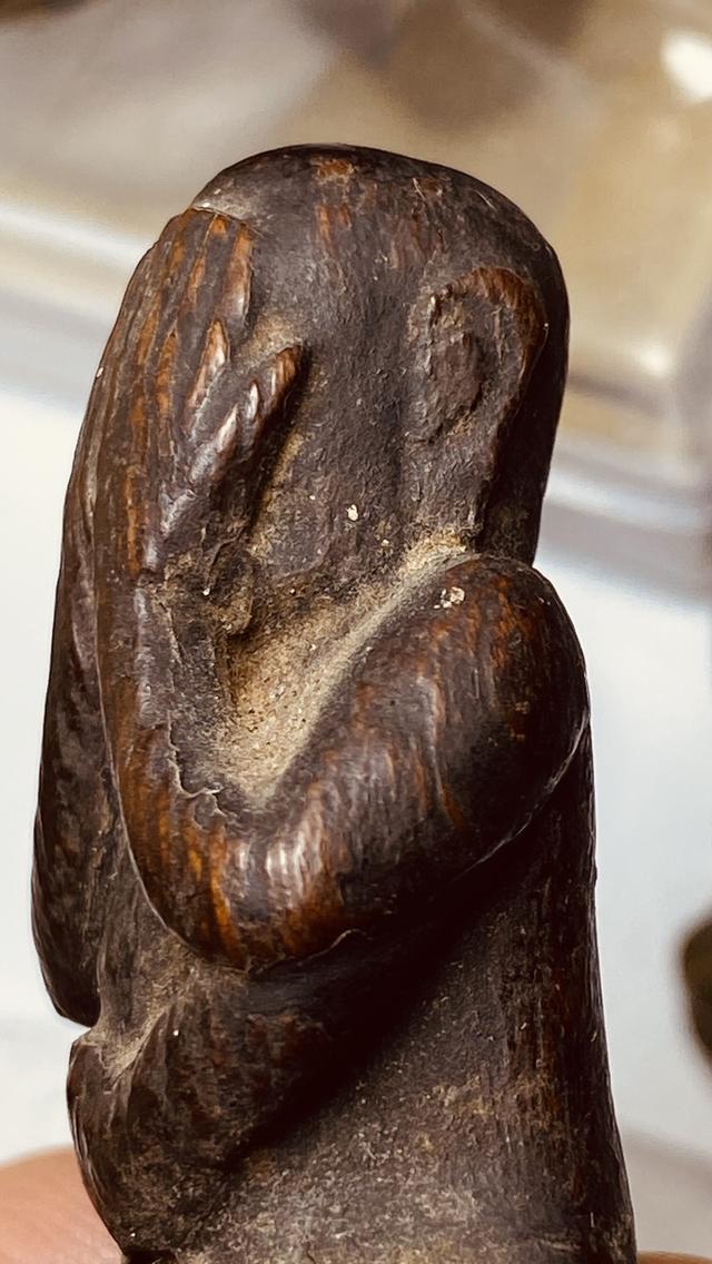 พระปิดตาไม้แกะ(พระบ้านเก่า) รูปที่ 6