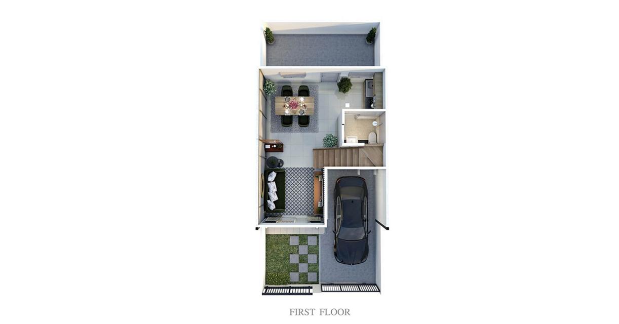 ทาวน์โฮม บ้านเดี่ยว บ้านแฝด 10