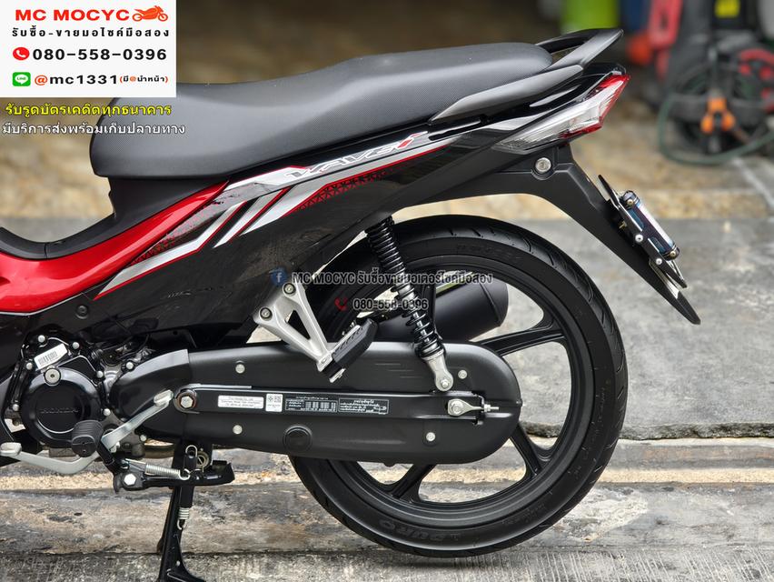 Wave 110i 2024 วิ่ง3000โลแท้ รุ่นTopล้อแมคสตาดมือ รถบ้านแท้มือเดียว สภาพป้ายแดง No1093 12
