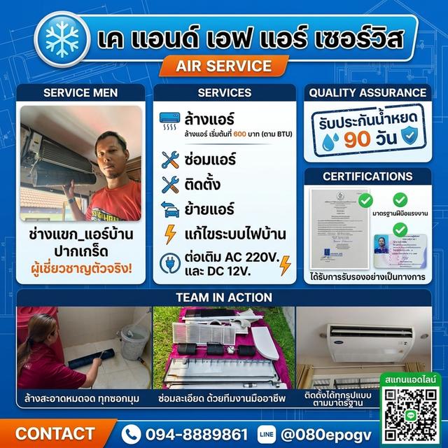 ซ่อมแอร์ปากเกร็ด ซ่อมแอร์วัดกู้  สุขาประชาสรรค์3