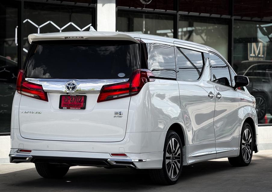 รหัสรถ MCA3702 2019 TOYOTA ALPHARD X HYBRID E-FOUR 2.5 แต่งหรู EXCLUSIVE PACKAGE VIP 19