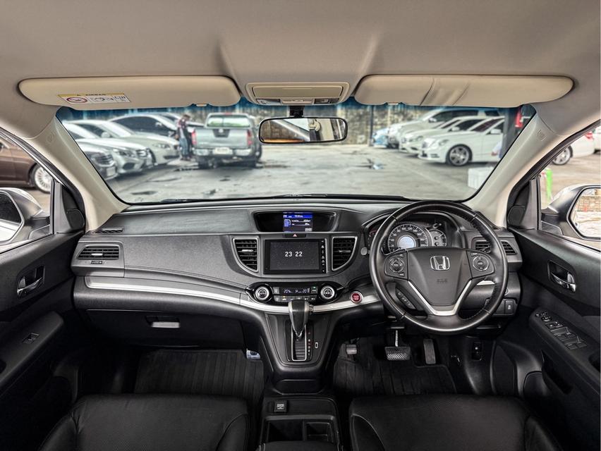 รหัสรถ WRT2055 2014 จด 2015 HONDA CRV, 2.0 E 4WD i-VTEC โฉม ปี12-17 สีขาวตัว ไมเนอร์เชน 6