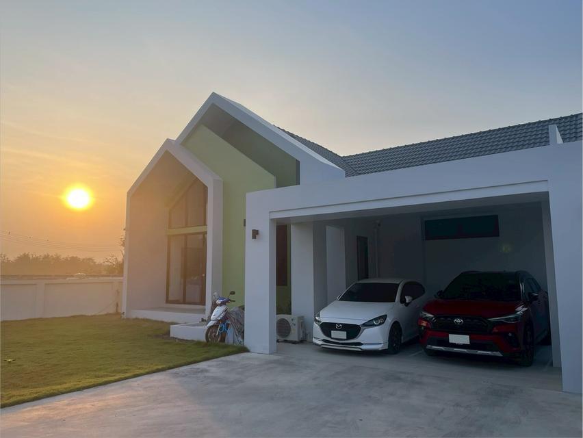 ขายบ้านเดี่ยว 1 ชั้น สไตล์นอร์ดิก ใกล้ มทส ติดถนนมิตรภาพ/ถ.304/ใกล้ทางขึ้น M6 1