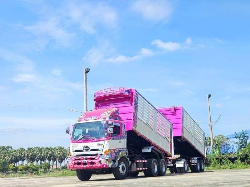 10 ล้อพ่วงดั้มพ์ Hino Victor 344 Hp ปี 2016 4