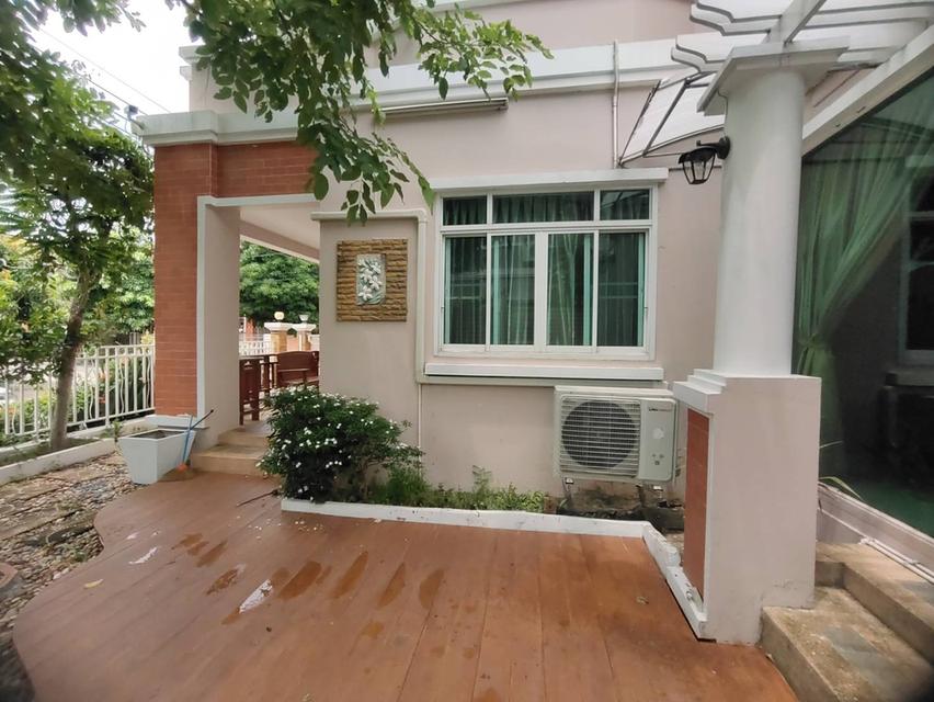 ให้เช่าบ้านเดี่ยว 2ชั้นเนื้อที่ 60ตร.ว พื้นที่ใช้สอย 200ตร.ม 3ห้องนอน 3ห้องน้ำ เฟอร์ครบ ถนนเฉลิมพระเกียรติ ร.9 สวนหลวง ร.9  ราคาเช่า 35,000 บ/ด 3