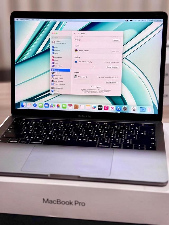 ขาย Macbook Pro 2019 เครื่องมือสองสภาพดี