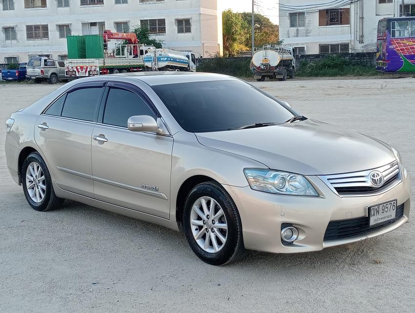 2009 Toyota Camry · Sedan · ขับไปแล้ว 150,000 กิโลเมตร  toyota camry hybrid ปี 09 ตัว top push start เครื่อง 2.4 hybrid เกียออโต้