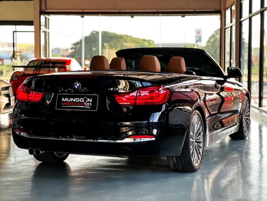 BMW F33 430i Convertible Luxury ปี 2017 ( LCI )  รหัส MCA53 17