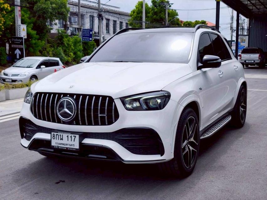 รหัสรถ KCY117 2022 BENZ GLE-53 AMG สีขาว 3