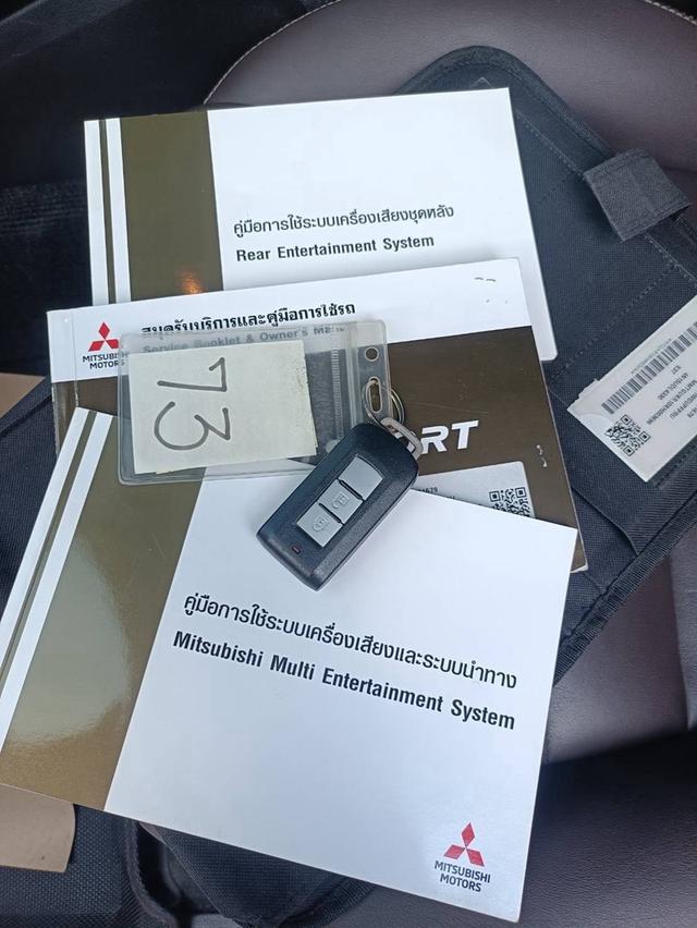 #MITSUBISHI PAJERO Wagon 4dr Eilte 7st SA 8sp 2WD 2.4DCT Y2019. สีดำ ออโต้ 📍ราคา 599,000 📍ออกรถเริ่ รูปที่ 17