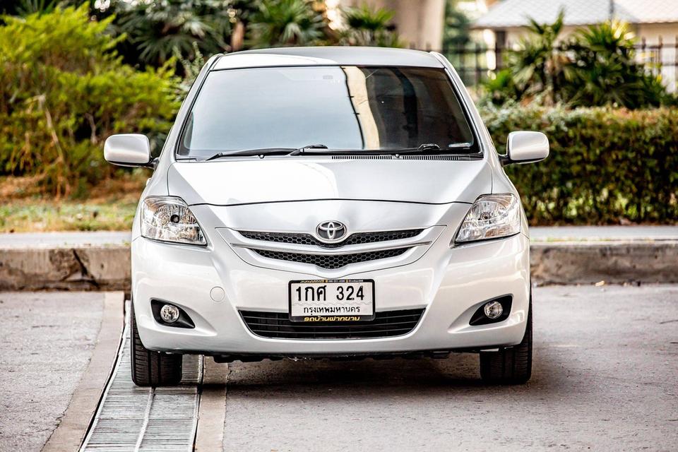 Toyota Vios ปี 1.5J ปี 2009 เกียร์ ออโต้ สีเงิน  2