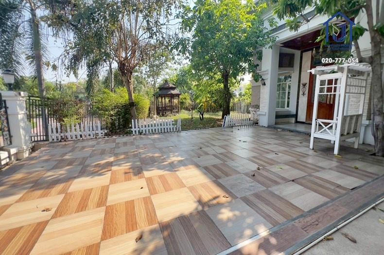 ขายบ้านเดี่ยว 2ชั้น 189.4 ตร.ว. หมู่บ้านนันทวัน สวนหลวง ร.9 ถนนเฉลิมพระเกียรติ ร.9 ใกล้ทางด่วนมอเตอร์เวย์ 5