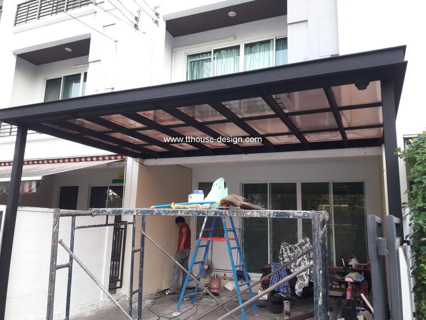 รับเหมา ต่อเติม โครงหลังคา กันสาด ห้องครัว ก่อฉาบ/เทพื้นปูกระเบื้อง 0950920028 รูปที่ 17