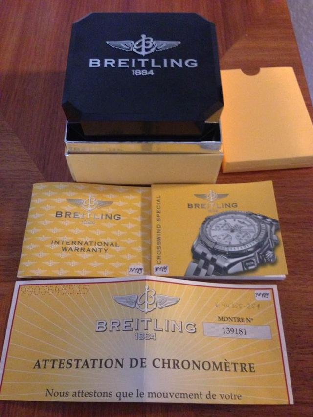 (จำหน่าย) Breitling Crosswind Classique Limited 18k 3
