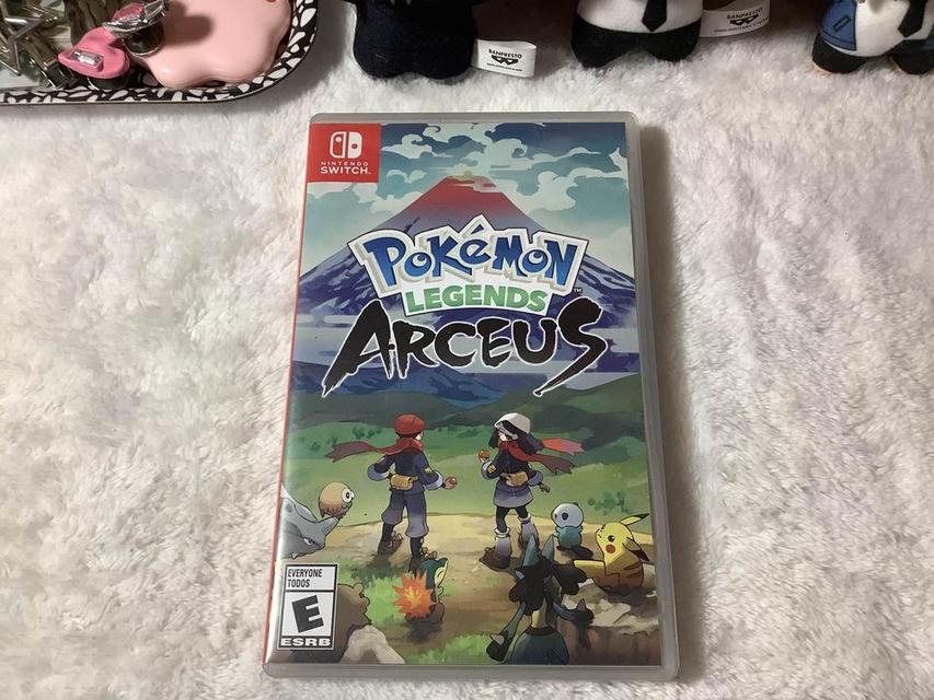 ปล่อยแผ่น Nintendo Switch เกม Pokemon Arceus