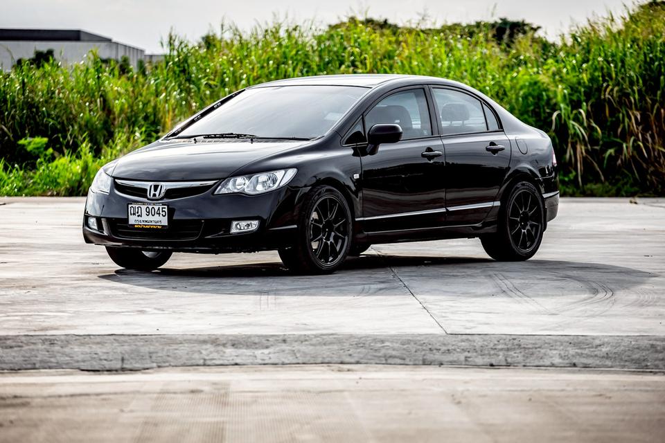Honda Civic Fd 1.8E ปี 2008 สีดำ เกียร์ออโต้