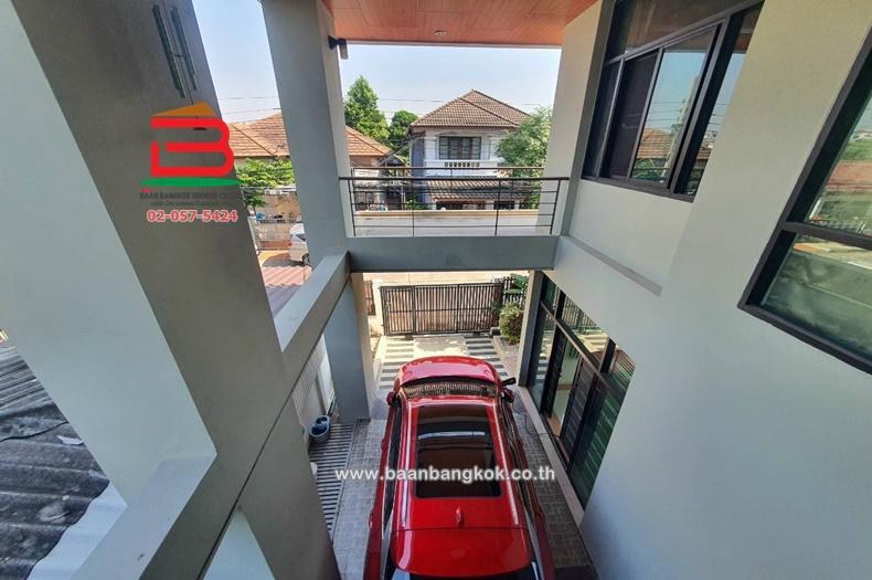 บ้านเดี่ยว สัมมากร 1 (ซอยรามคำแหง 110) เนื้อที่ 46 ตรว. ใกล้เดอะพาซิโอ ทาวน์ รามคําแหง ถนนรามคำแหง แขวงสะพานสูง เขตบางกะปิ กรุงเทพมหานคร 11