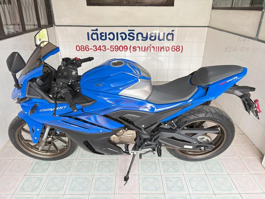 Demon GR200 4V โฉม2023 ไม่เคยล้ม สภาพใสกริ๊บ สีเดิมโรงงาน เครื่องดี เอกสารครบ ผ่อนได้ ไม่ต้องค้ำ วิ่ง5000 ปี67