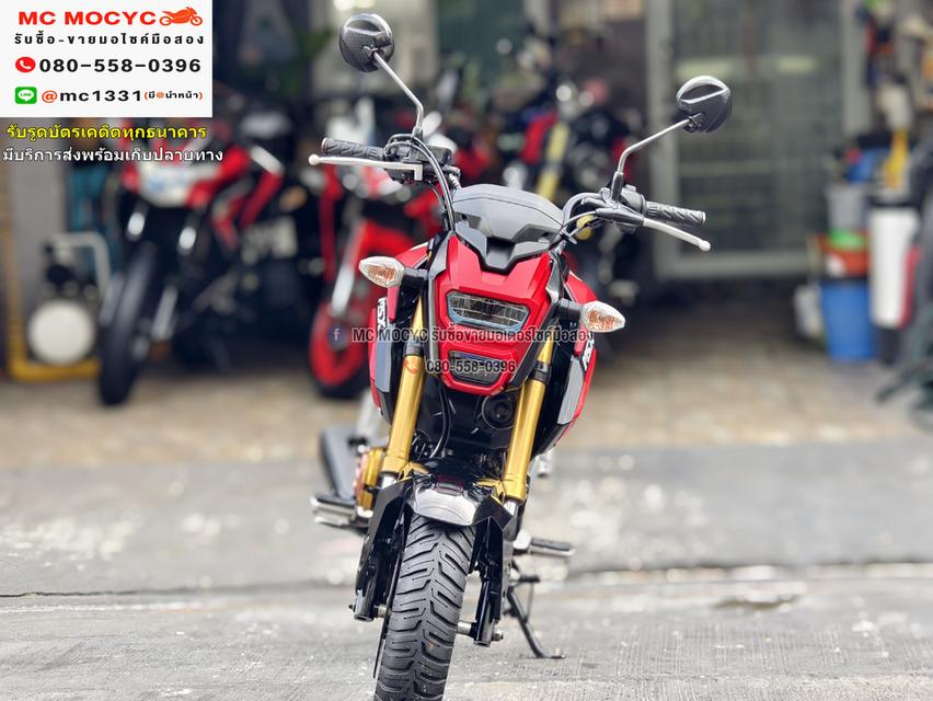 Msx 125 2017 เครื่องท่อเดิมเสียงเงียบ ใช้งานได้ปกติ ชุดสีตามสภาพ มีเล่มเขียวชุดโอนให้ครบ NO1047    1