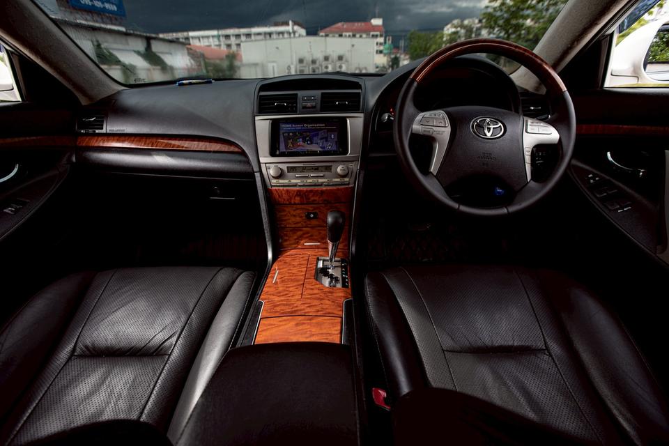 Toyota Camry 2.0G Extremo สีขาว ภายในดำ ปี 2009 สีขาว  14
