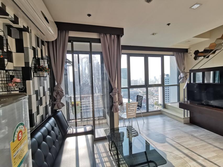 ขาย CONDO DUPLEX @ IDEO MOBI RAMA9 ติดรถไฟฟ้าMRTพระราม9-20เมตร Tourist-Night Market-Business Center 7