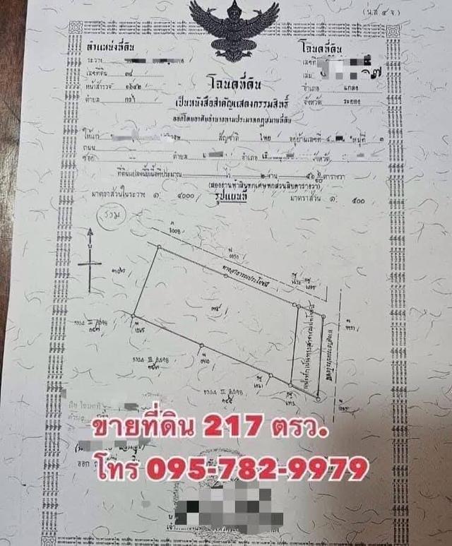 ที่ดินใกล้ทะเล หาดแหลมแม่พิมพ์ อ.แกลง จ.ระยอง ที่ดิน ถมแล้ว แปลงมุม มีเพื่อนบ้าน ใกล้ รีสอร์ท 12